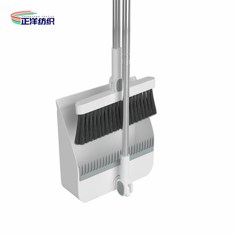 36" Small Broom Dustpan Stainless Steel And PP Material Standing Dustpan Set