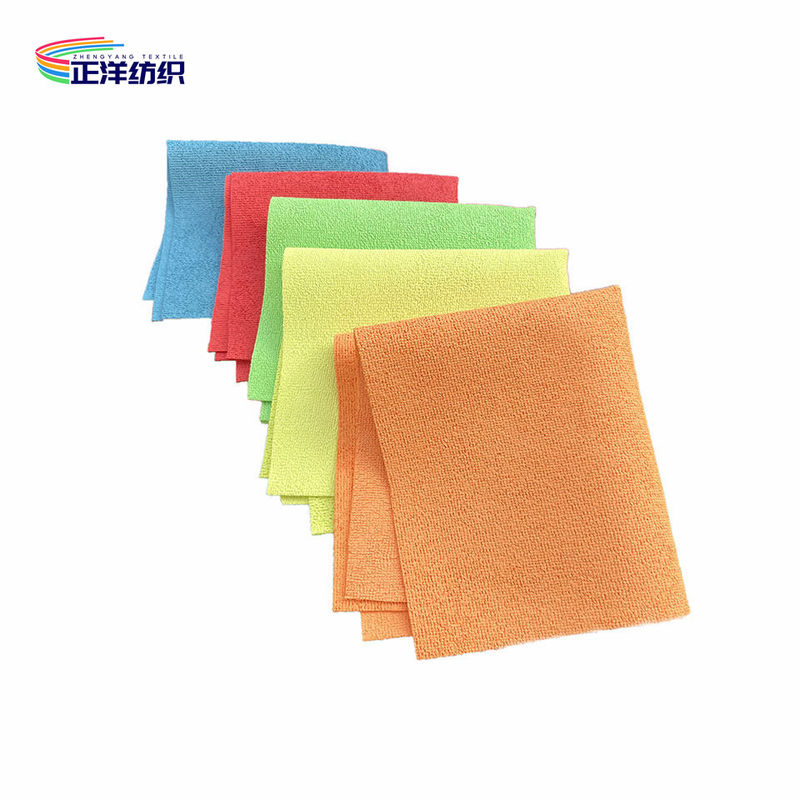 32x32cm Car Cleaning Rags Chamois Cloth Microfiber PU Coating Car Polishing Towels