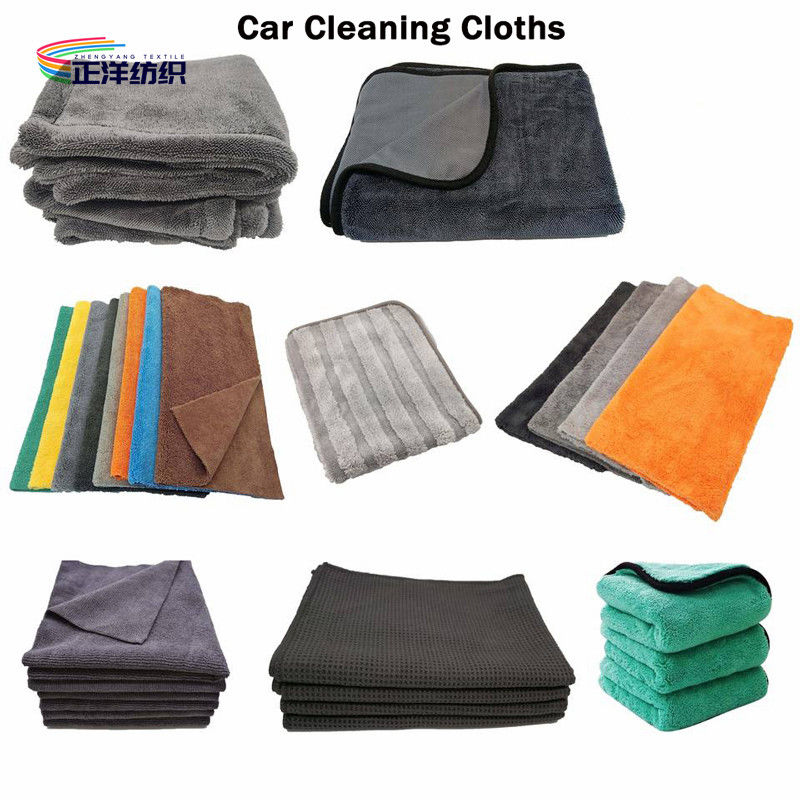 40X40CM Small Size Waffle Fabric Car Detailing Microfiber Cloths