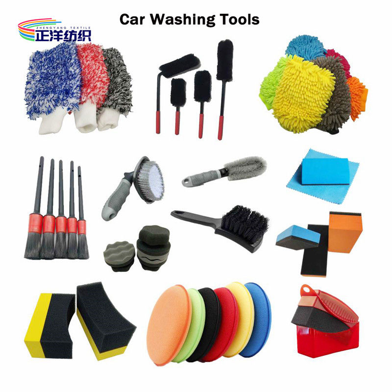 40X40CM Small Size Waffle Fabric Car Detailing Microfiber Cloths