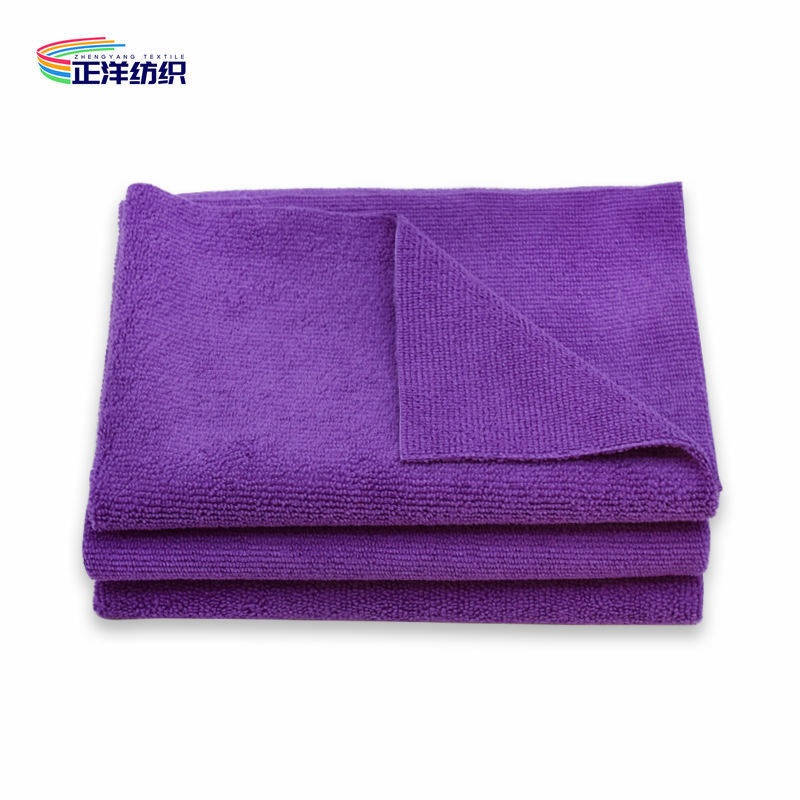 350gsm 40x40cm Auto Cleaning Cloths Microfiber Edgeless Smooth Lint Free Car Detailing Cloth