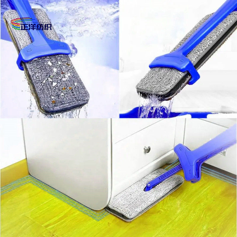 130cm Telescopic Cleaning Mop Handle Abs Material 12x36cm Frame Large