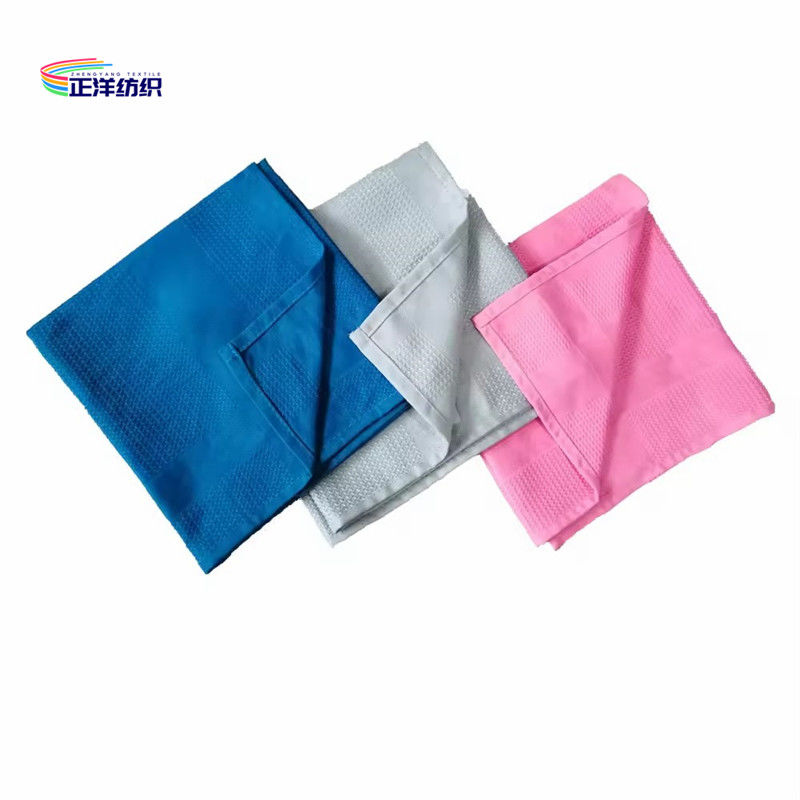 Microfiber Cleaning Cloth 40x60cm 300gsm Waffle Style Luxury Tableware Wipe Fancy Resturant Wiping Rag