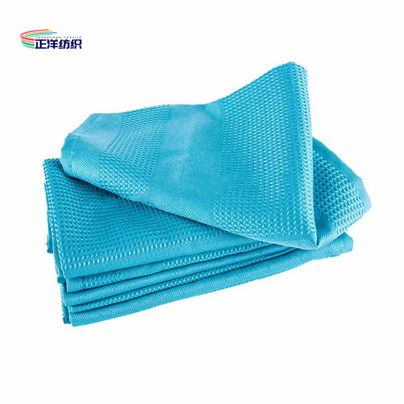 Microfiber Cleaning Cloth 40x60cm 300gsm Waffle Style Luxury Tableware Wipe Fancy Resturant Wiping Rag