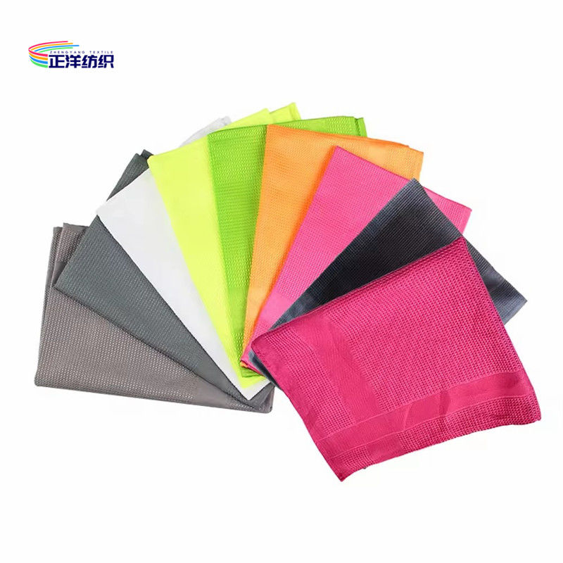 Microfiber Cleaning Cloth 40x60cm 300gsm Waffle Style Luxury Tableware Wipe Fancy Resturant Wiping Rag