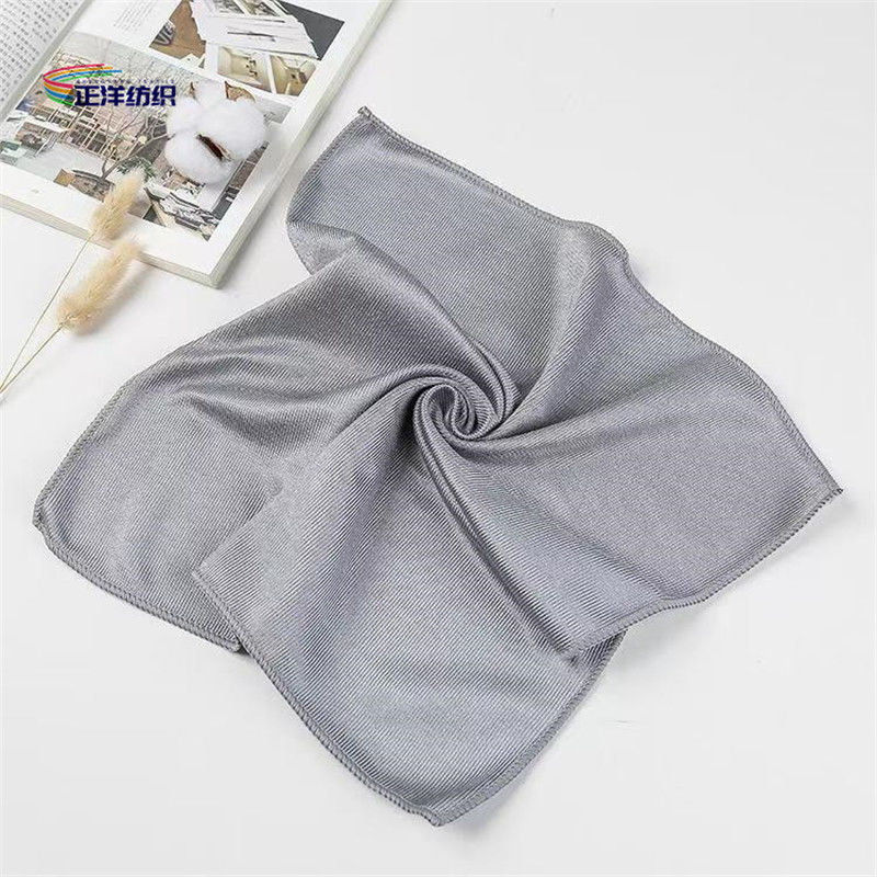 Microfiber Cleaning Cloth 40x40cm 320gsm Shiny Glass Cloth Mirror Surface Wiping Polishing Cloth