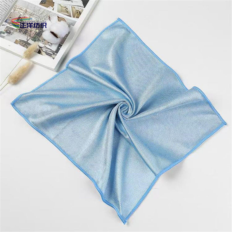 Microfiber Cleaning Cloth 40x40cm 320gsm Shiny Glass Cloth Mirror Surface Wiping Polishing Cloth